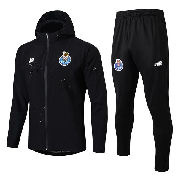 Windjacke Komplett Set Oporto 2019-20 Schwarz